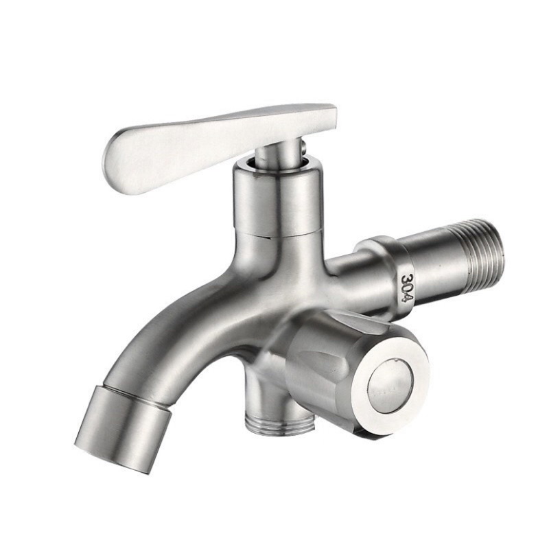 Vòi Nước Củ Sen Lạnh Nhà Tắm INOX 304 Thân Đúc Nguyên Khối