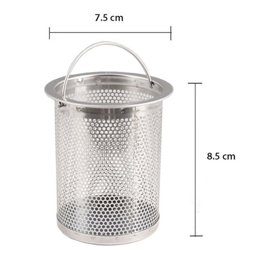 Rổ Lọc Rác Bồn Chậu Rửa Chén Bát Nhựa Inox Chuyên Giá Sỉ