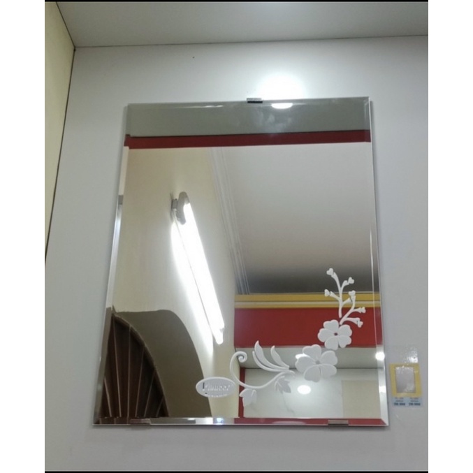 Gương Soi Hoa Văn Pioneer Nhà Tắm - Kiếng Soi Phòng Tắm ( Đủ Kiểu Dáng ) - Kích Thước: 45x60 CM