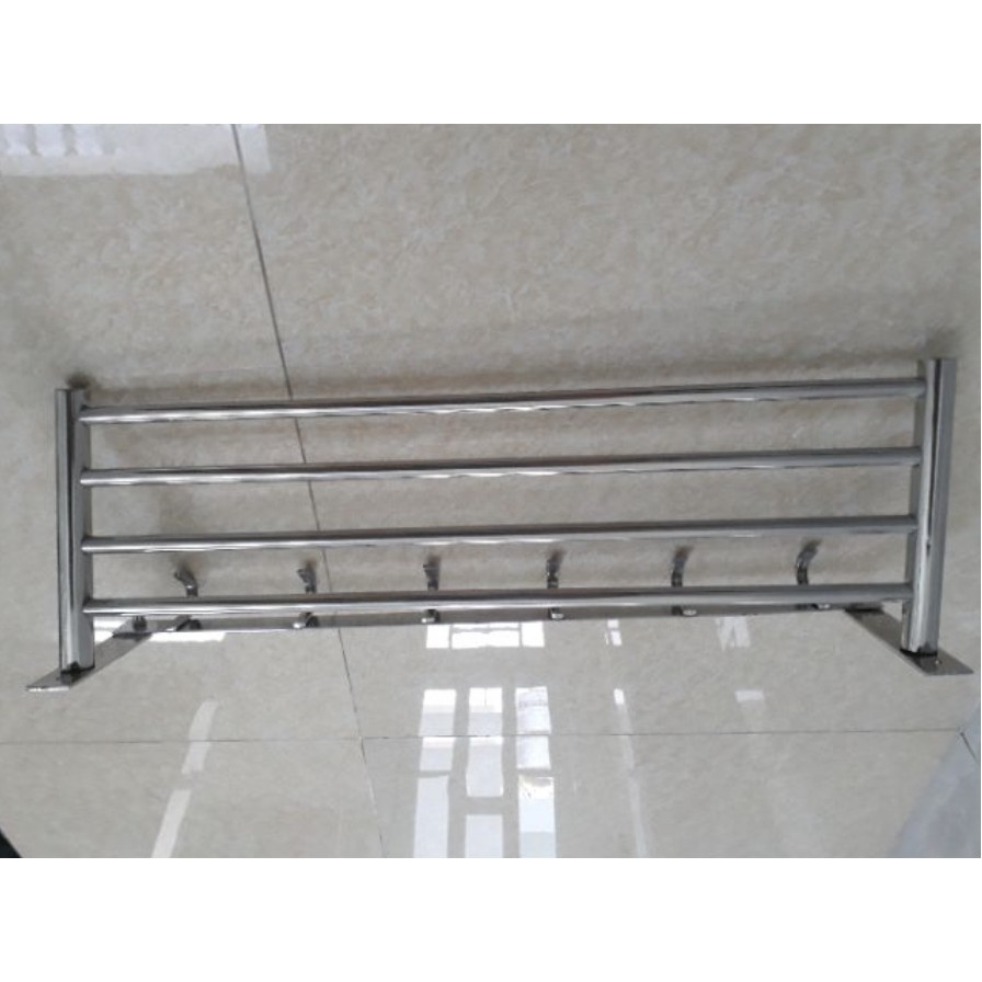 Máng Khăn Tầng Đa Năng Inox 201, Inox 304 - Thanh Treo Khăn Đa Năng Inox Cao Cấp - Mã SP: MK311