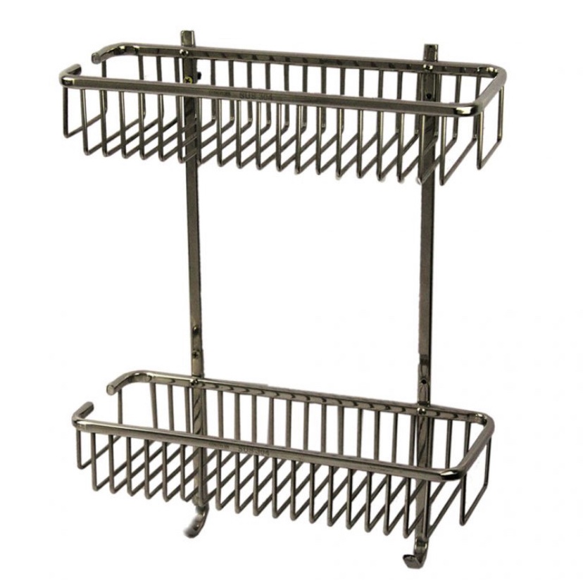 Kệ Xà Phòng 2 Tầng Inox 304 Pioneer Nhà Tắm Cao Cấp, Hàng Đúc Đặc - Mã SP: TP6225