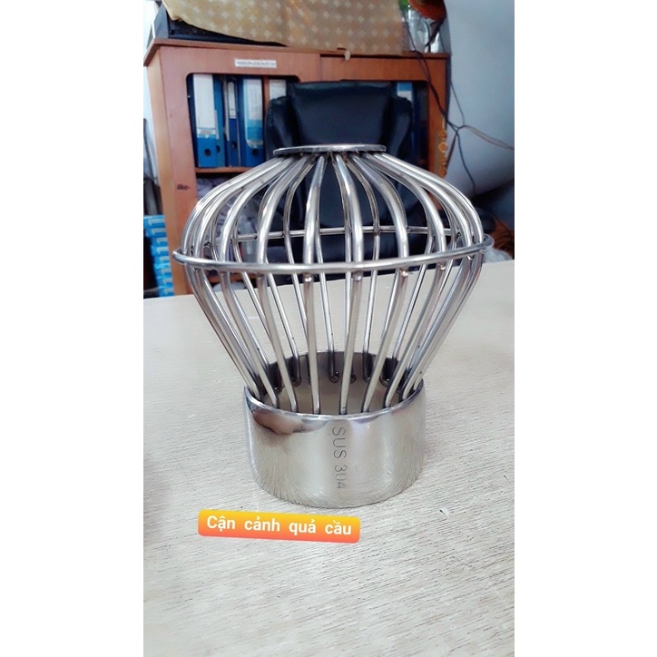 Quả Cầu Chắn Rác Sân Thượng Inox 304 Siêu Dày - Cầu Lọc Rác Cao Cấp