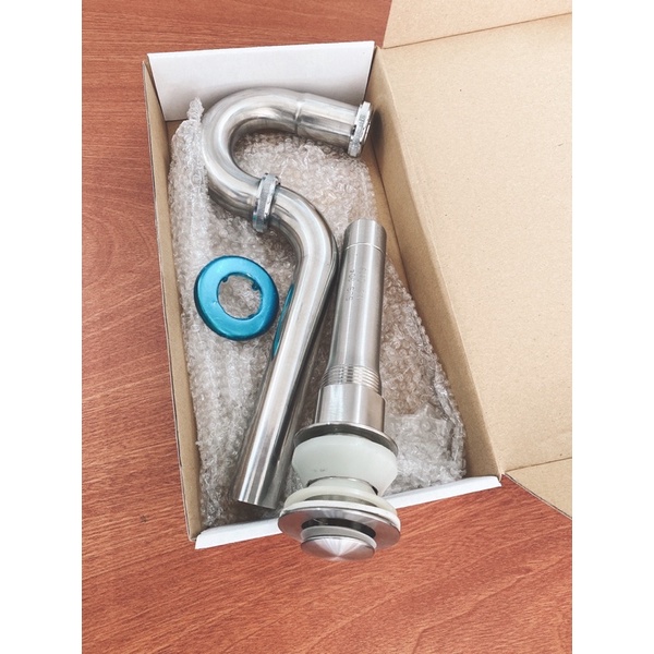 Bộ Xả Lavabo Inox 304 - Xả Nút Nhấn