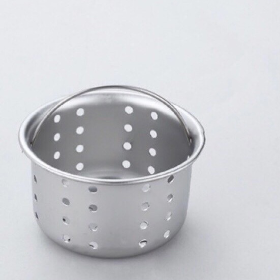 Rổ Lọc Rác Inox Loại Ngắn Cho Bồn Rửa Chén Bát