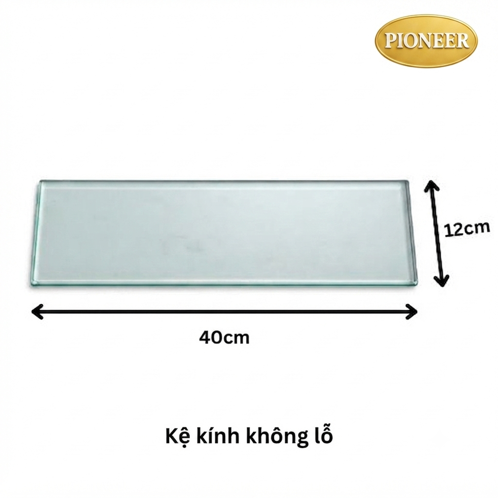 Kệ Kính Nhà Tắm Dày 10 Mm - Phụ Kiện Cho Kệ Kính Inox Nhà Tắm