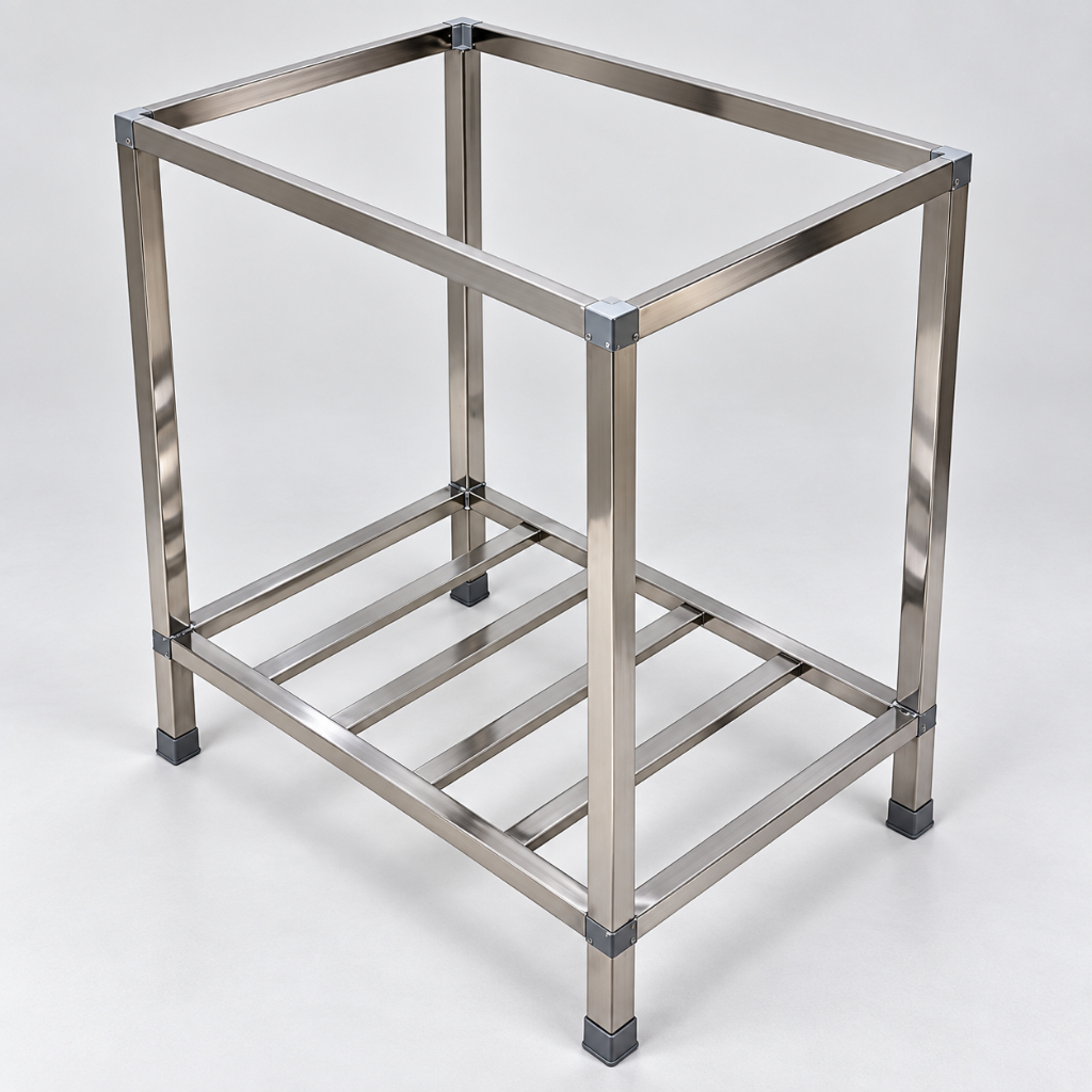 Chân để chậu rửa bát Inox có khung tháo lắp tiện lợi nhiều kích thước