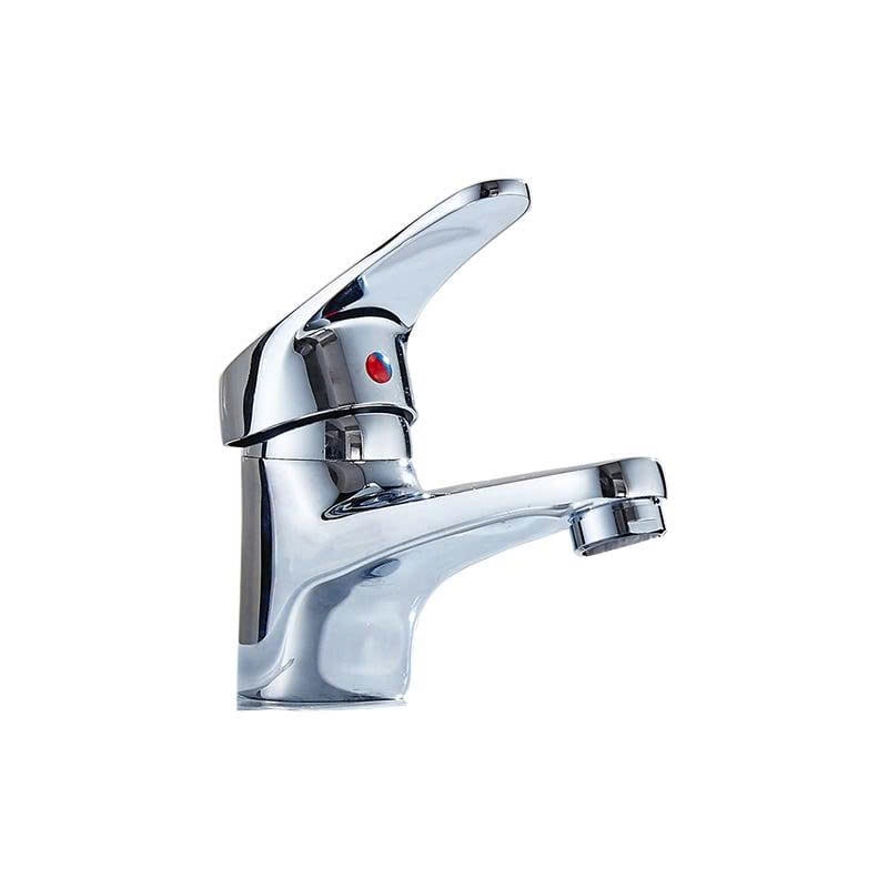 Vòi Lavabo Lạnh Gật Gù Đồng Thau Xi Bóng Cao Cấp Bồn Chậu Rửa Mặt