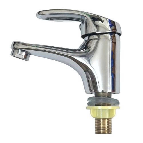 Vòi Lavabo Lạnh Gật Gù Đồng Thau Xi Bóng Cao Cấp Bồn Chậu Rửa Mặt