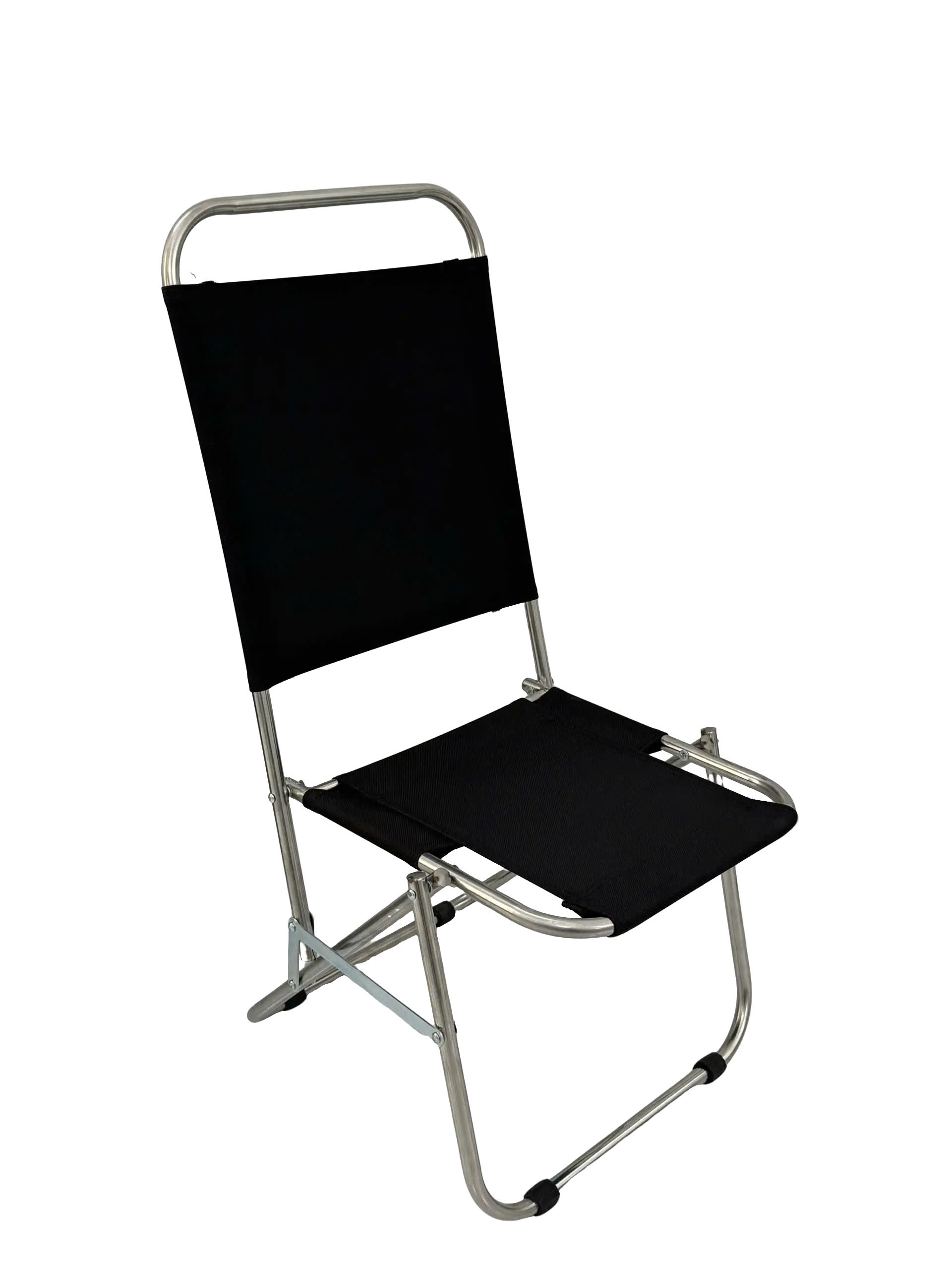 Ghế Xếp Inox Tựa Lưng Cao Cafe, Câu Cá, Du Lịch Dã Ngoại Giá Sỉ