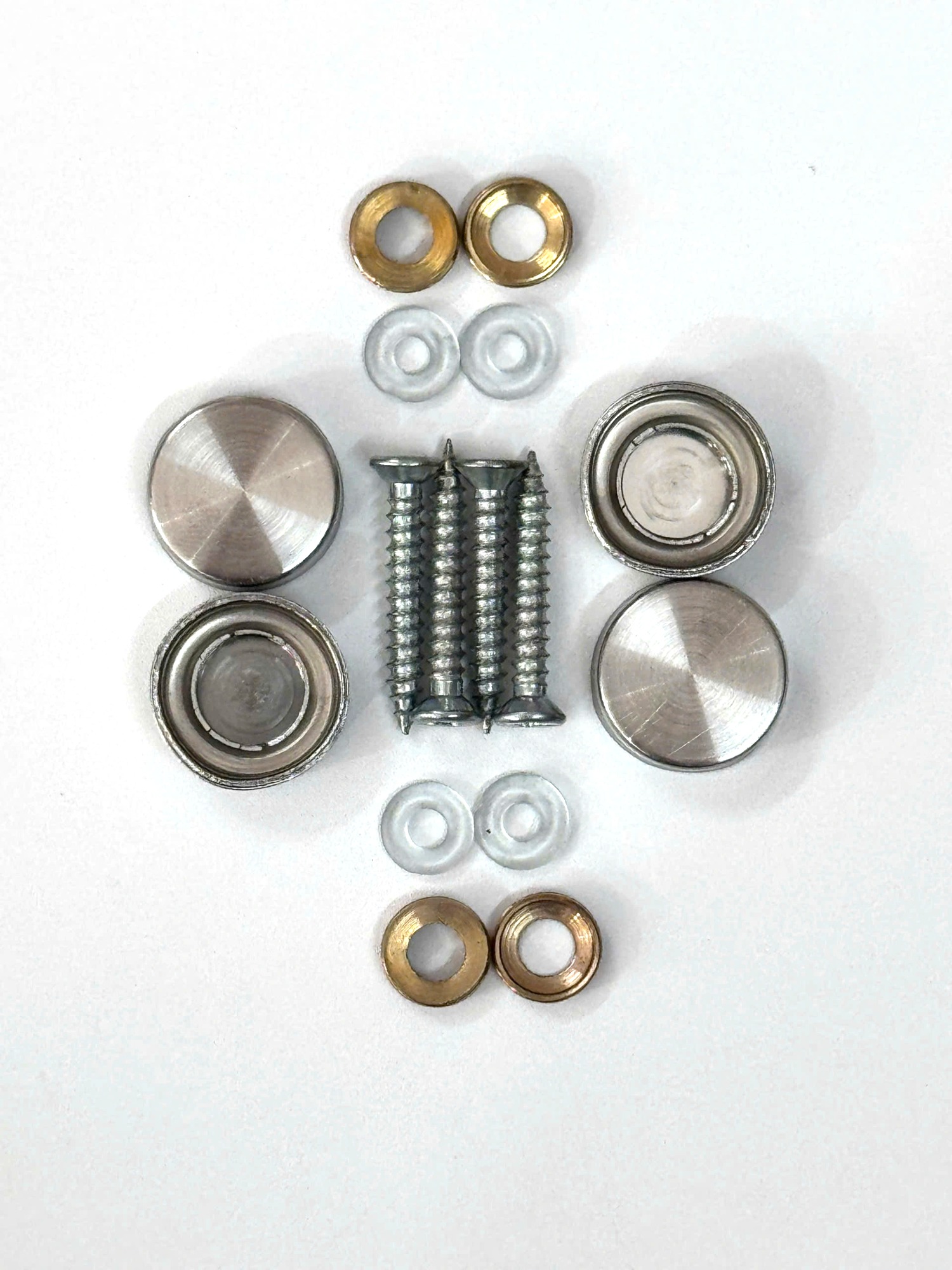 Bộ Nắp Chụp Vít Bằng Inox- Bộ Vít Có Nắp Chụp Bằng Inox - Nắp Che Vít Thẩm Mỹ