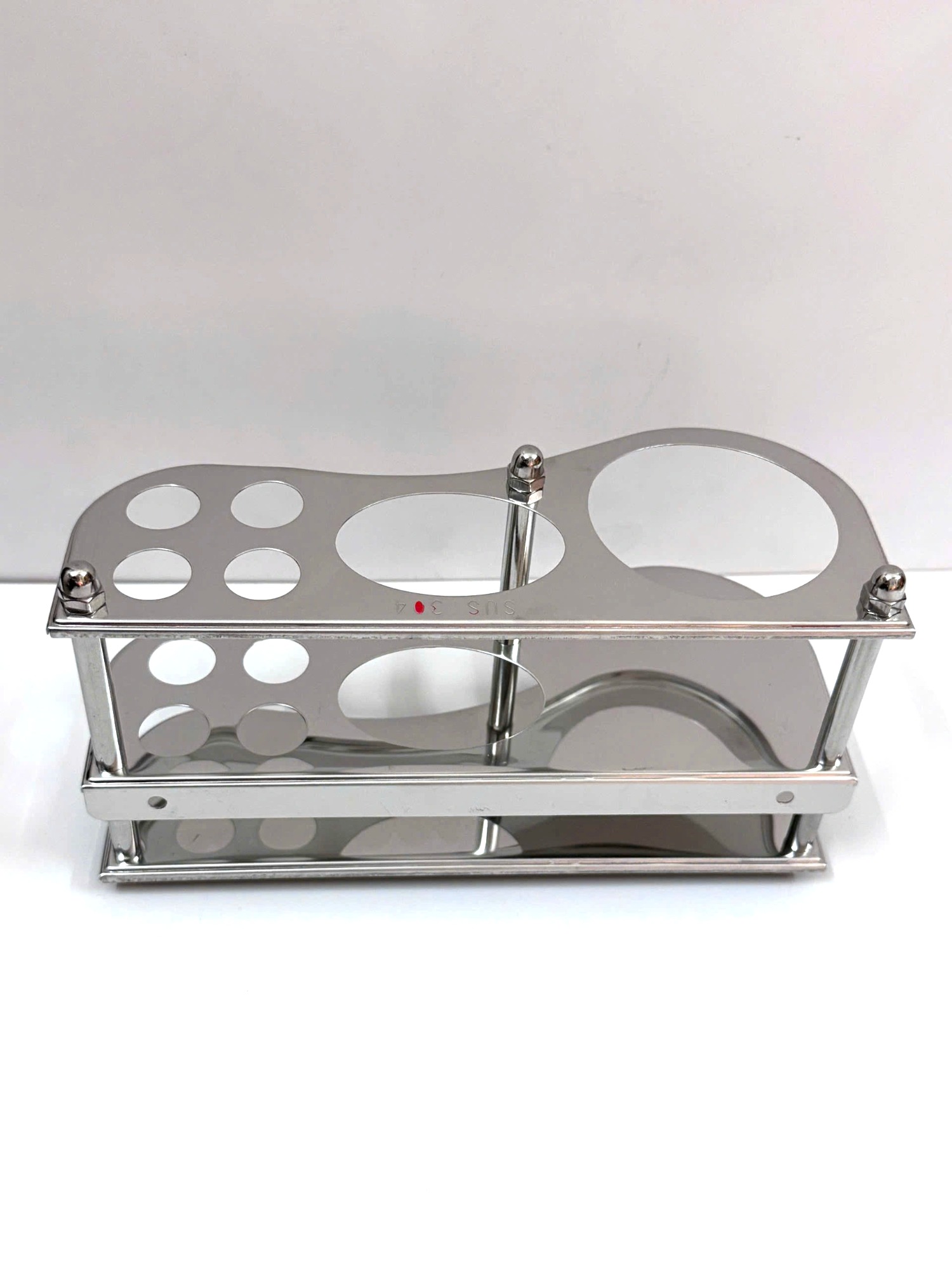 Kệ Để Ly Kem Bàn Chải Đánh Răng Pioneer Inox 304 Cao Cấp Tặng Kèm Ly Thái - Mã SP: KL05