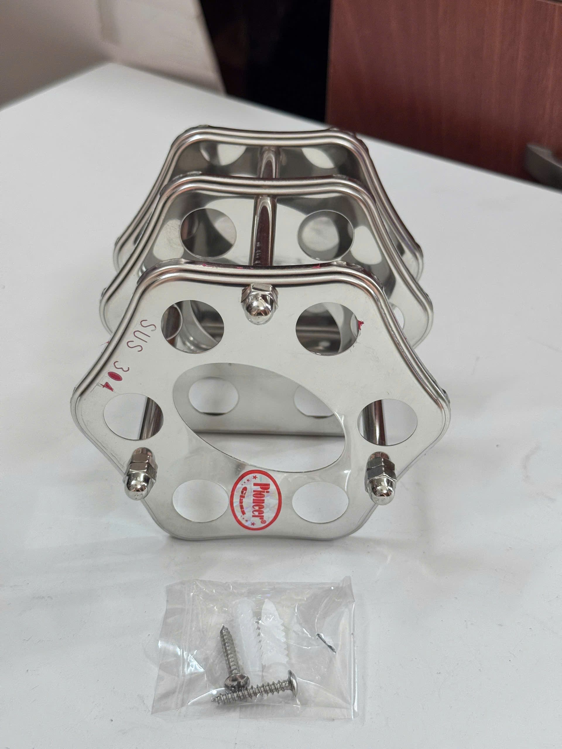 Kệ Bàn Chải, Kem Đánh Răng Pioneer Inox 304 Nhà Tắm Cao Cấp - Mã SP: KL09
