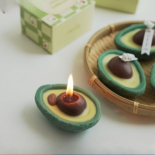 [ Set 5 Hộp ] Nến Thơm Trái Bơ [ Mix Nhiều Mùi Hương ] - 922395