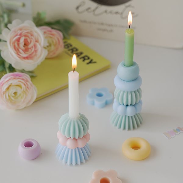 [ Set 5 Hộp ] Nến Thơm Hình Trụ Sáng Tạo [ Mix Nhiều Mùi Hương ] - 922400
