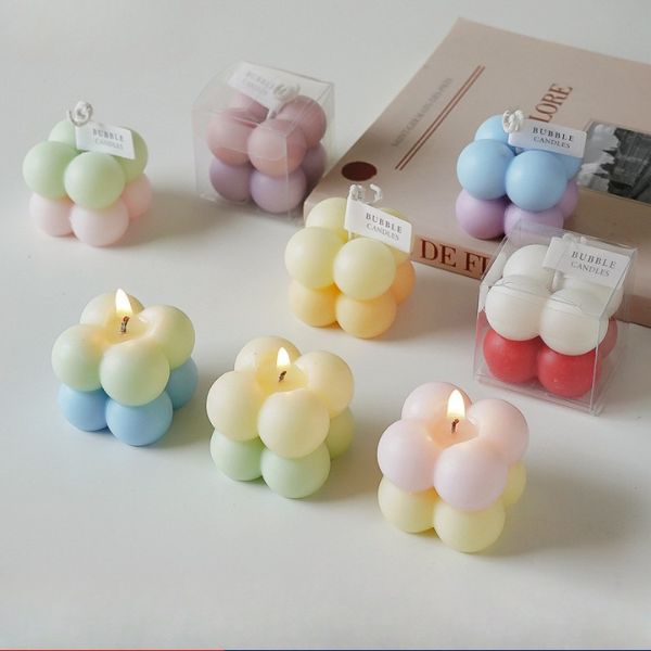 [ Set 5 Hộp ] Nến Thơm Lập Phương Nhỏ [ Mix Nhiều Mùi Hương ] - 922403