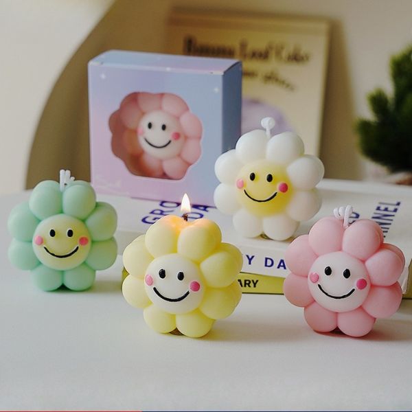 [ Set 5 Hộp ] Nến Thơm Hoa Smile [ Mix Nhiều Mùi Hương ] - 922417