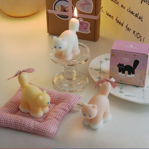 [ Set 5 Hộp ] Nến Thơm Mèo Cute [ Mix Nhiều Mùi Hương ] - 922475