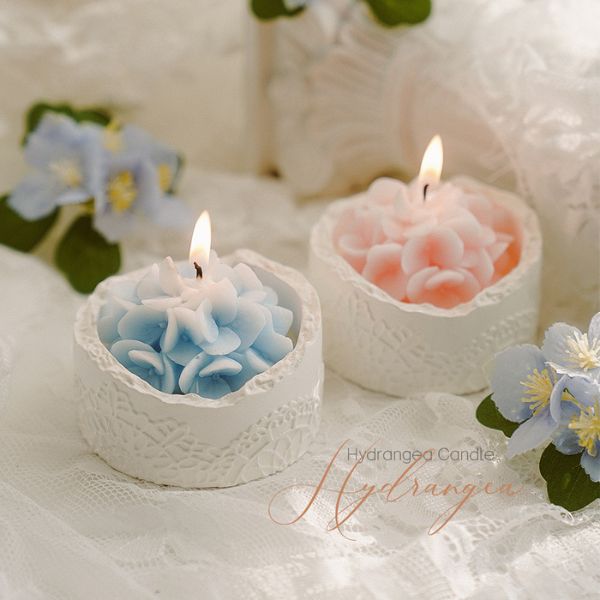 [ Set 5 Hộp ] Nến Thơm Hoa Cẩm Tú Cầu [ Mix Nhiều Mùi Hương ] - 922476