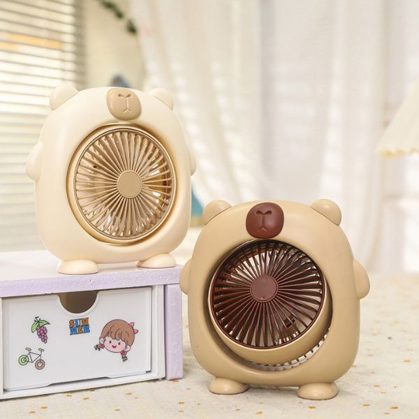 [ Set 2 Cái ] Quạt Để Bàn Capybara - 922490