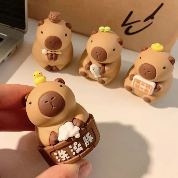 [ Set 10 Cái ] Tượng Trang Trí Capybara - 921574