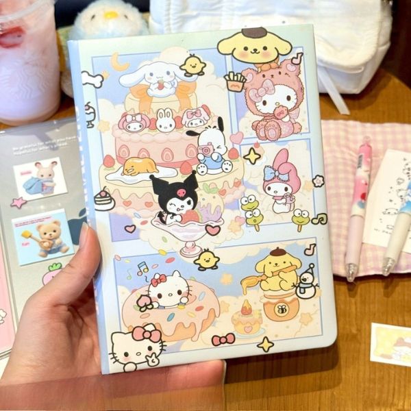 [ Set 5 Quyển ] Sổ Nhật Ký Sanrio - 922586