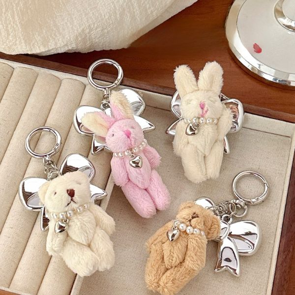 [ Set 4 Cái ] Móc Khóa Thỏ Bông - 922652