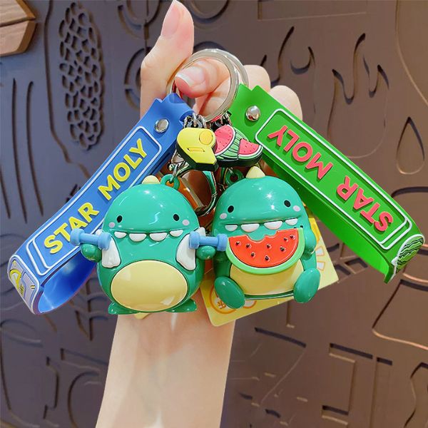 [ Set 5 Cái ] Móc Khóa Khủng Long Cute Cao Cấp - 922868