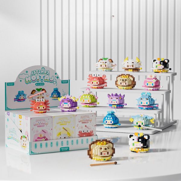 [ Set 12 Hộp ] Lego Mini [ ~ 200 Mảnh ] - 922924