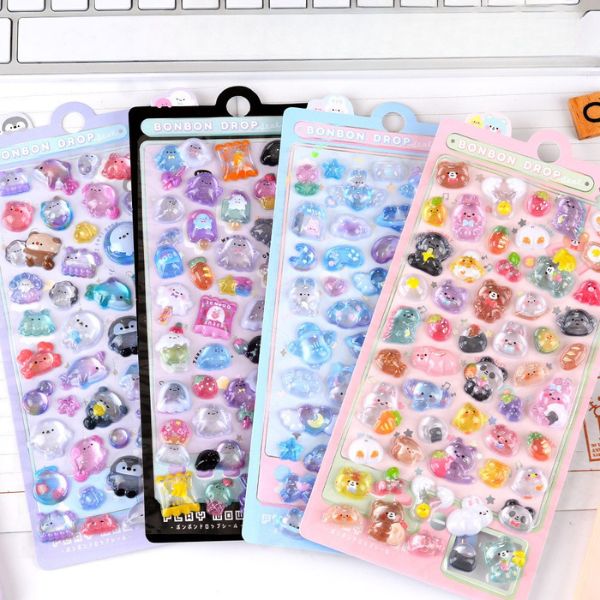 [ Set 4 Vỉ ] Sticker 3D - 922951