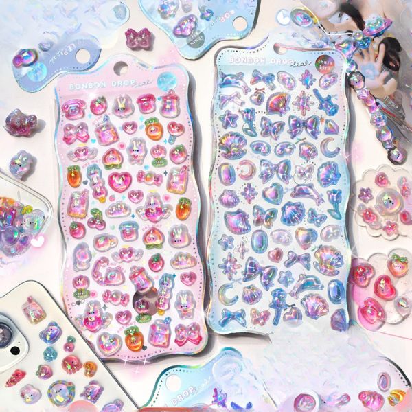 [ Set 6 Vỉ ] Sticker 3D - 922957