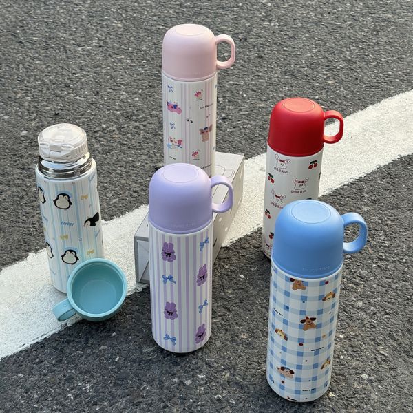 [ Set 2 Cái ] Bình Giữ Nhiệt [ 500ml - Inox 316 - Nắp Bình 2 in 1 ] - 922975