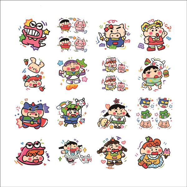 [ Set 10 Xấp ] Hình Xăm Nước [ 1 Xấp 16 Cái ] - 934625