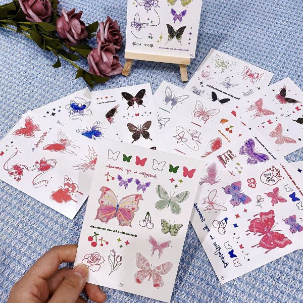 [ Set 10 Xấp ] Hình Xăm Nước [ 1 Xấp 6 Tấm ] - 934634