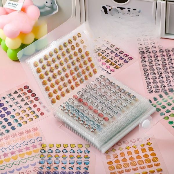 [ Set 5 Quyển ] Sổ Tay Sticker Mini [ 3500 Miếng Dán ] - 935026