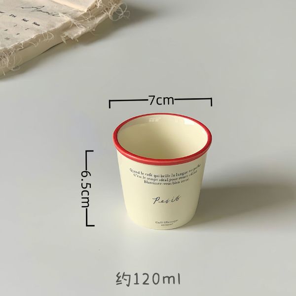 [ Set 4 Cái ] Ly Cốc Sứ [ 120ml ] - 935114