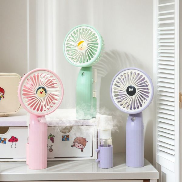 [ Set 2 Cái ] Quạt Sạc [ Phun Sương ] - 935331