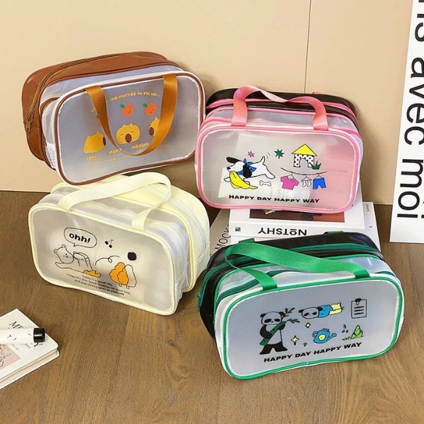 [ Set 2 Cái ] Túi Đựng Đồ Du Lịch Dung Tích Lớn [ 28*14*16cm ] - 95675