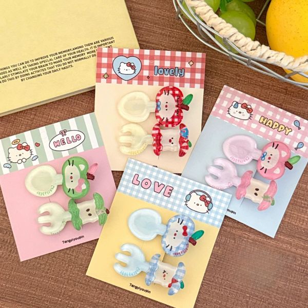 [ Set 12 Vỉ ] Kẹp Tóc [ 1 Vỉ 2 Cái ] - 95828