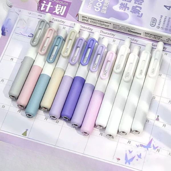 [ Set 10 Hộp ] Bút Bi Gel Doudou 2.0 [ 0.5mm - Đen - 1 Hộp 4 Cây ] - 95856