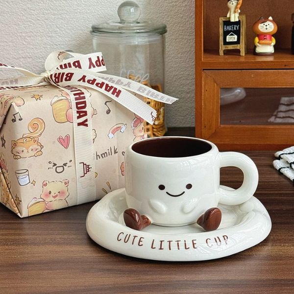 [ Set 2 Bộ ] Cốc Và Đĩa [ Hộp Đẹp ] - 95930