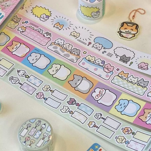 [ Set 12 Cuộn ] Washi Tape [ 3.8cm*3m ] - 16208