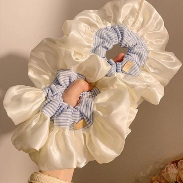 [ Set 12 Cái ] Cột Tóc Scrunchies - 16229