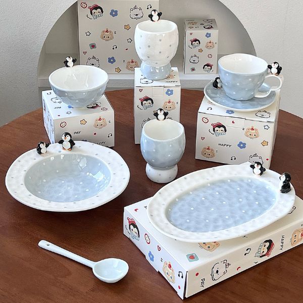 Đồ Dùng Gốm Sứ Penguin - 16288