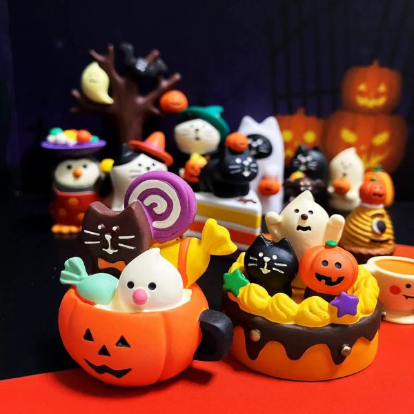 [ Set 5 Cái ] Tượng Trang Trí Halloween - 16320