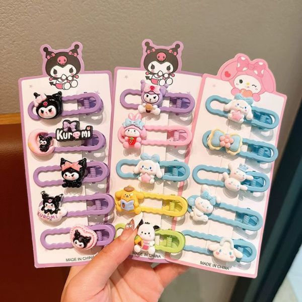 [ Set 12 Vỉ ] Kẹp Tóc [ Vỉ 5 Cái ] - 16359