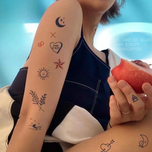 [ Set 50 Tấm ] Hình Xăm - 16398