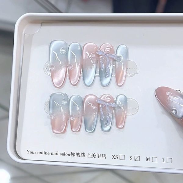 [ Set 2 Hộp ] Nail Cao Cấp [ 10 PCS - XS/S/M/L - Bộ Dụng Cụ Dán 7 Món ] - 16415
