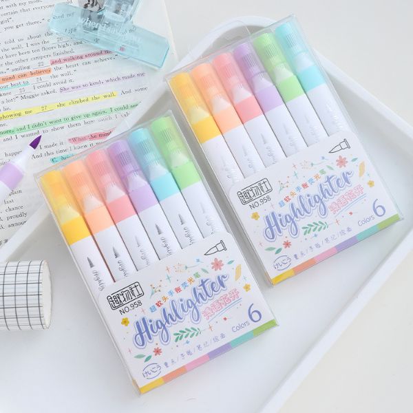 [ Set 6 Hộp ] Bút Dạ Quang - 16501