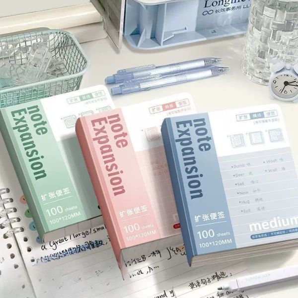 [ Set 12 Quyển ] Giấy Note Xé Mở Rộng [ 75*100mm - Dán Xé ] - 16523