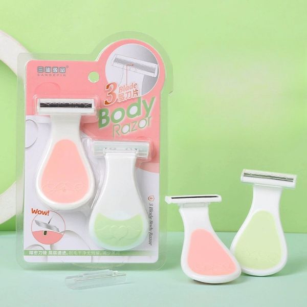 [ Set 5 Vỉ ] Dao Cạo Body [ Vỉ 2 Cái - 3 Lớp ] - 16596